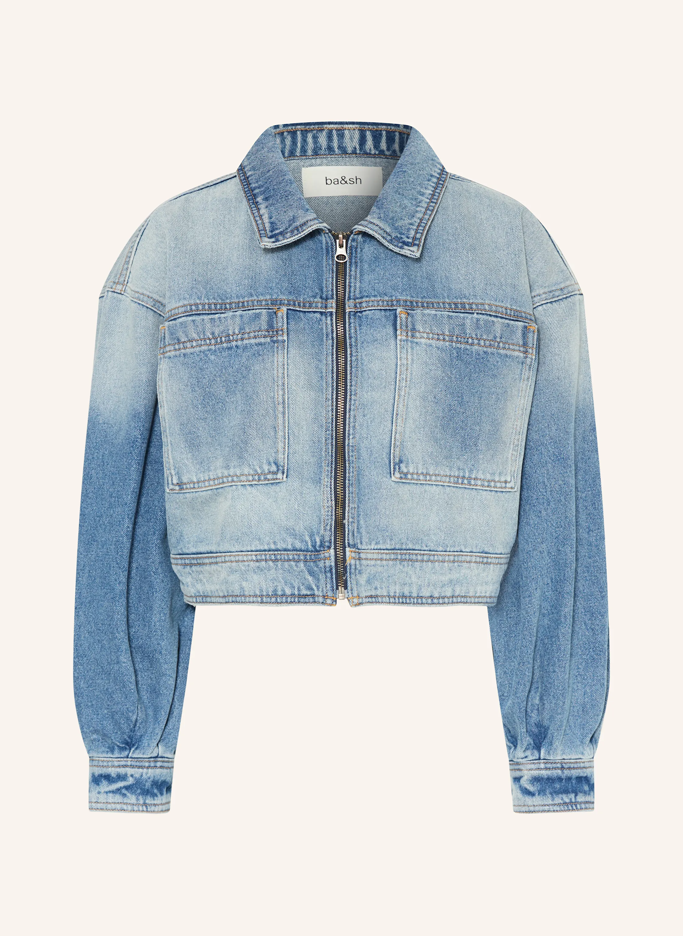 ba&sh Cropped-Jeansjacke VINCIANE