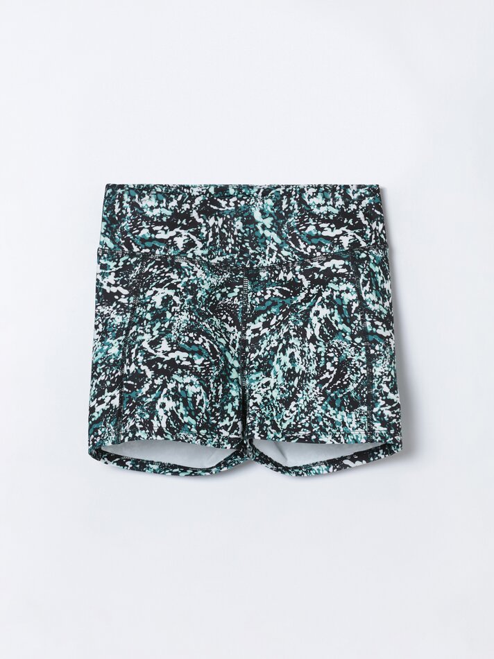 Kit com 3 Shorts Esportivos - Tamanho Médio Laranja