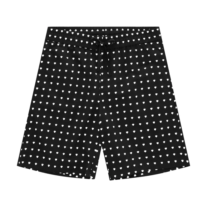 Arte Antwerp Short Heart Print | Noir