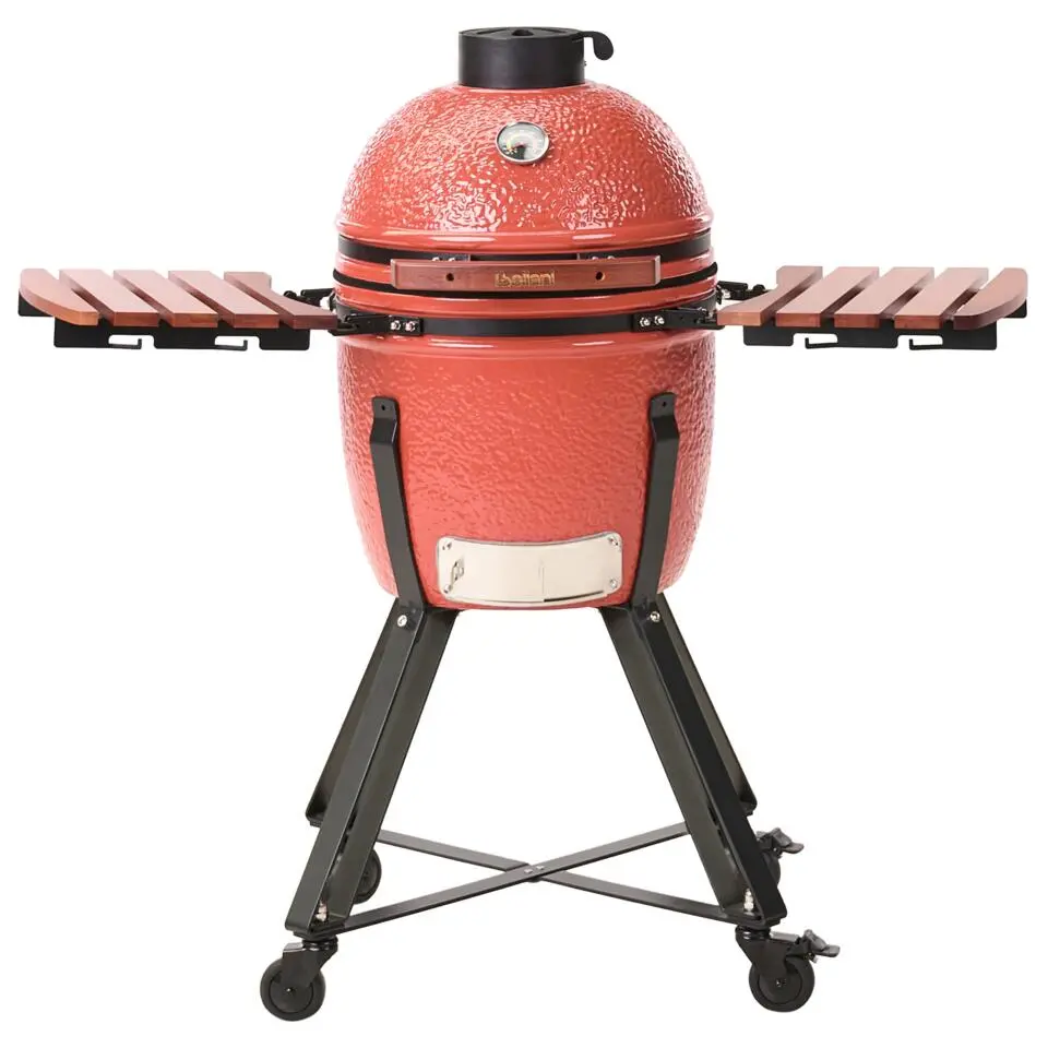 KAMADO - Houtskoolgrill - Rood - Keramiek