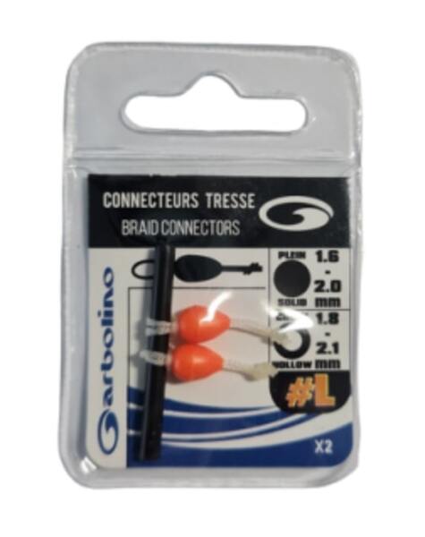 Connecteur tressé pour élastique Garbolino Braided Connector