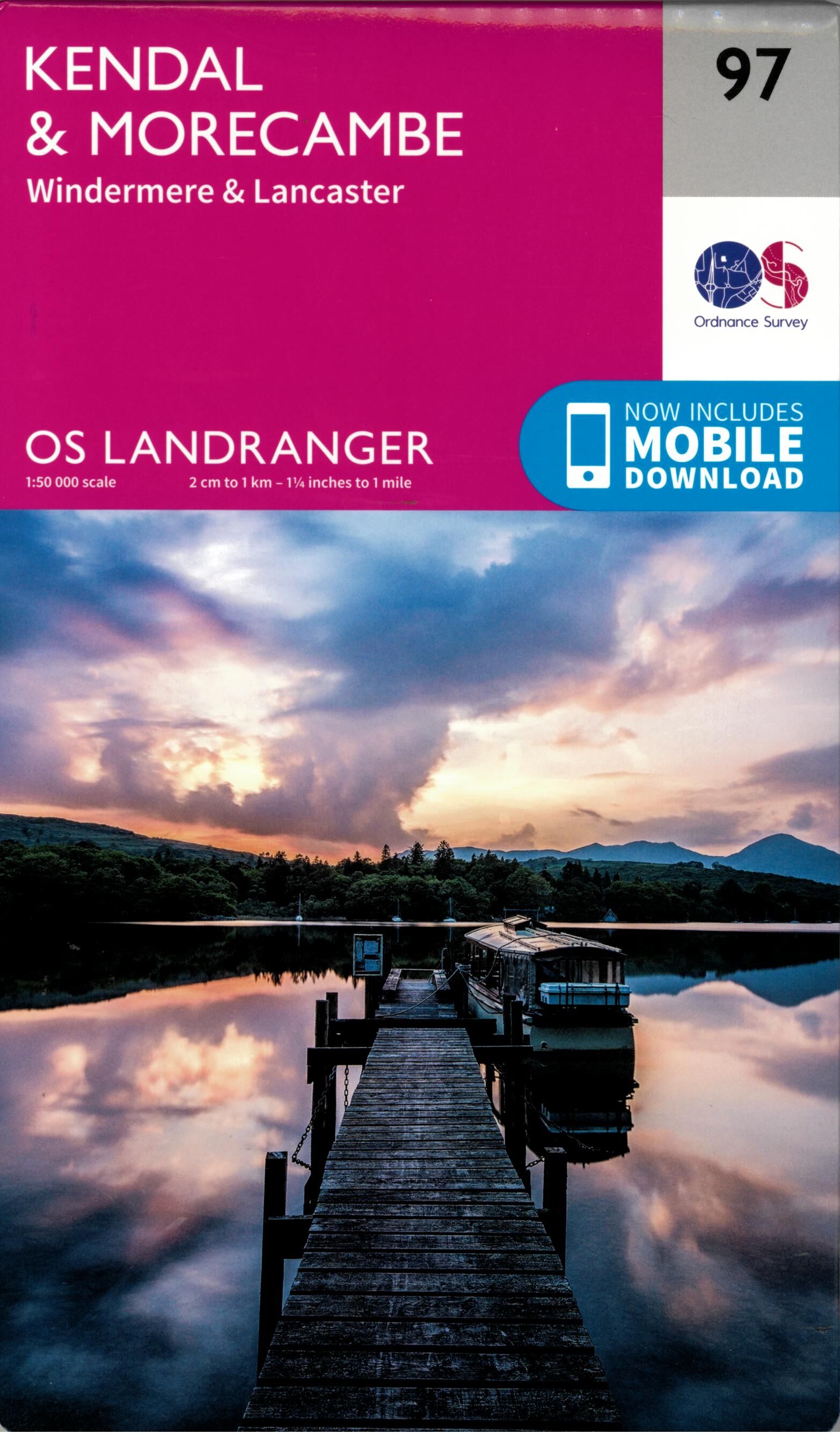 ORDNANCE SURVEY - 97 GB KENDAL MORECAMBE 1 50 000