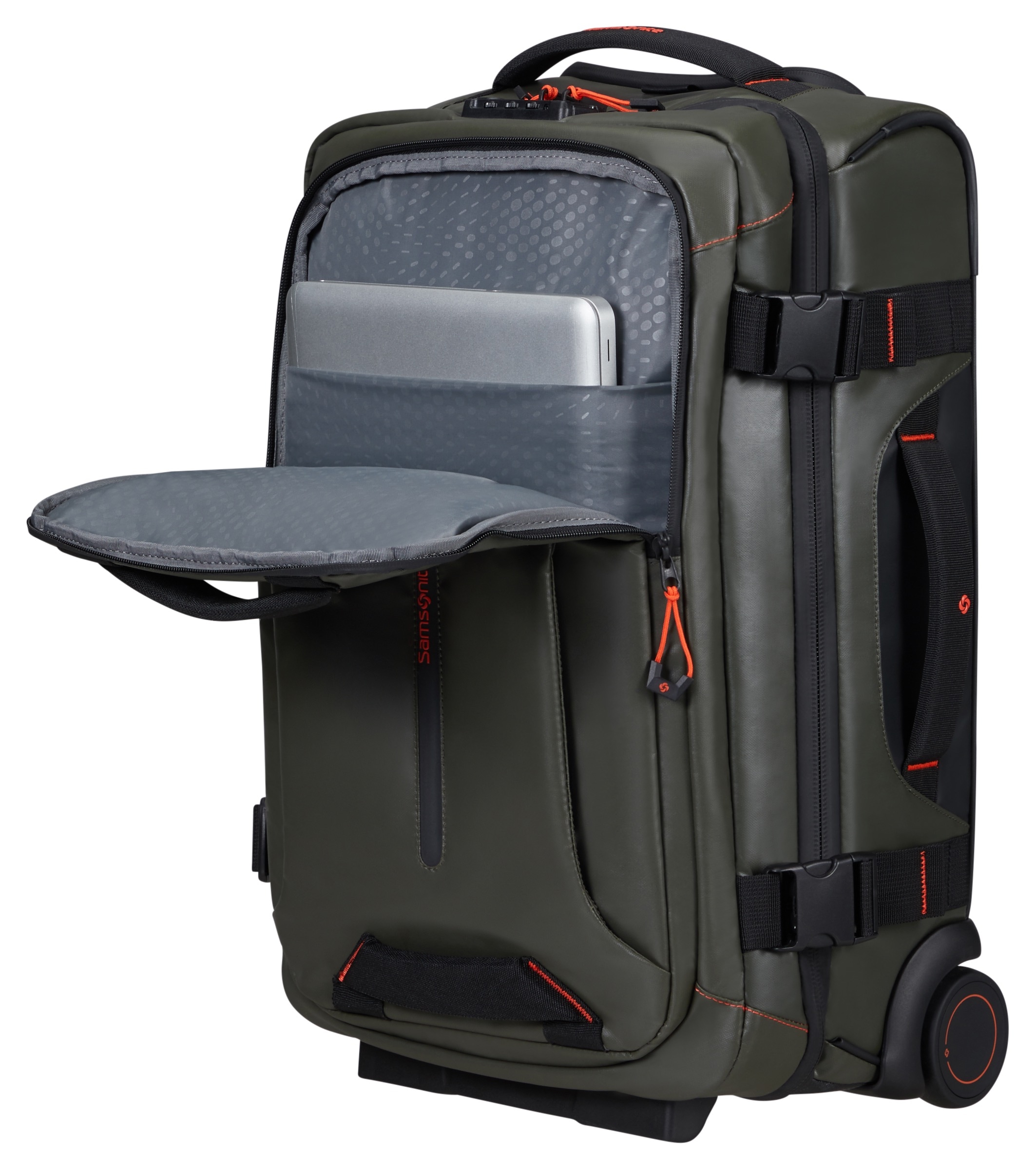 Samsonite Reisetasche »ECODIVER DUFFLE/WH 55/20 L 35CM DF« Travelbag Reisetasche Weichgepäck Laptopfach