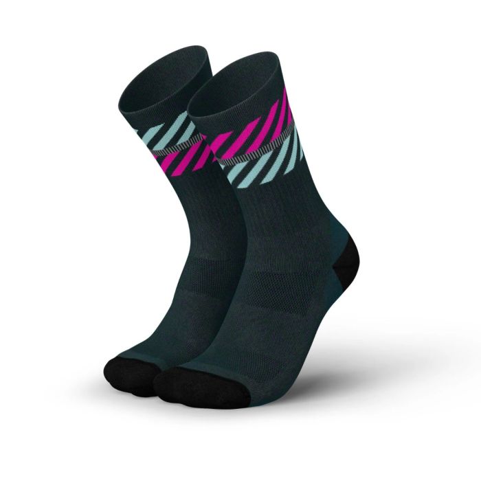 Incylence Unisex Strømper Merino Light Lanes Socks Sort