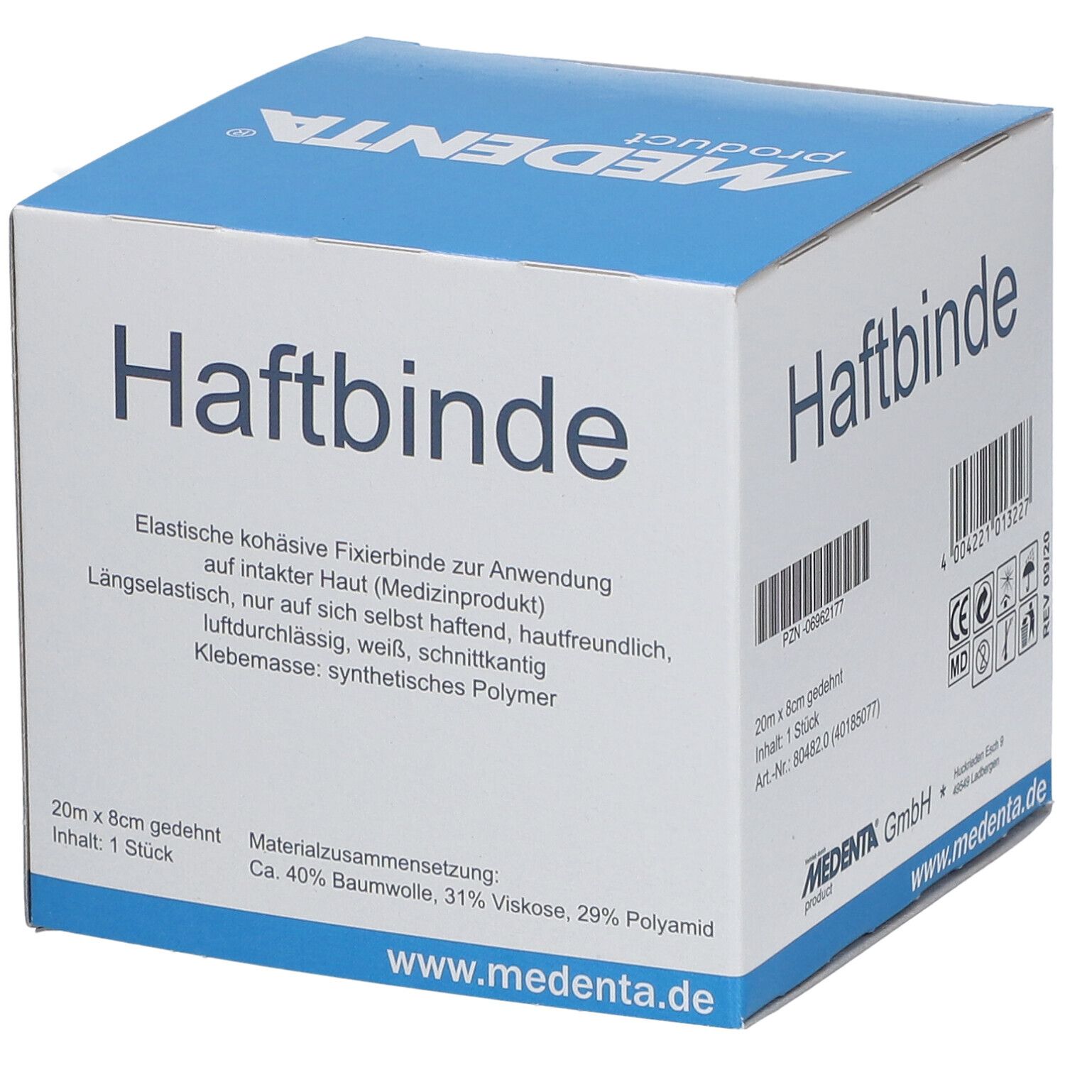 Haftbinde elastisch 8 cm x 20 m