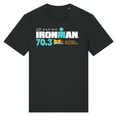 T-Shirt Manches Courtes Ironman 70.3 Mallorca Noir Homme