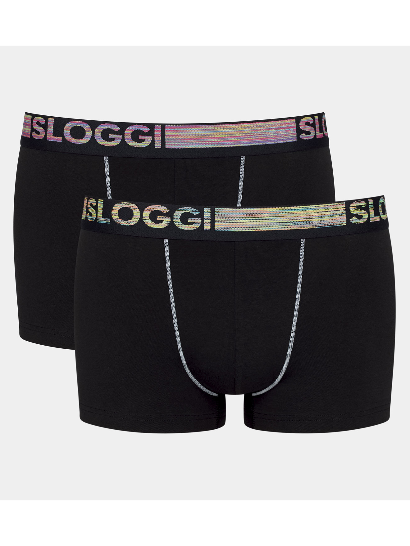 Lot de 2 boxers GO ABC Natural Hipster