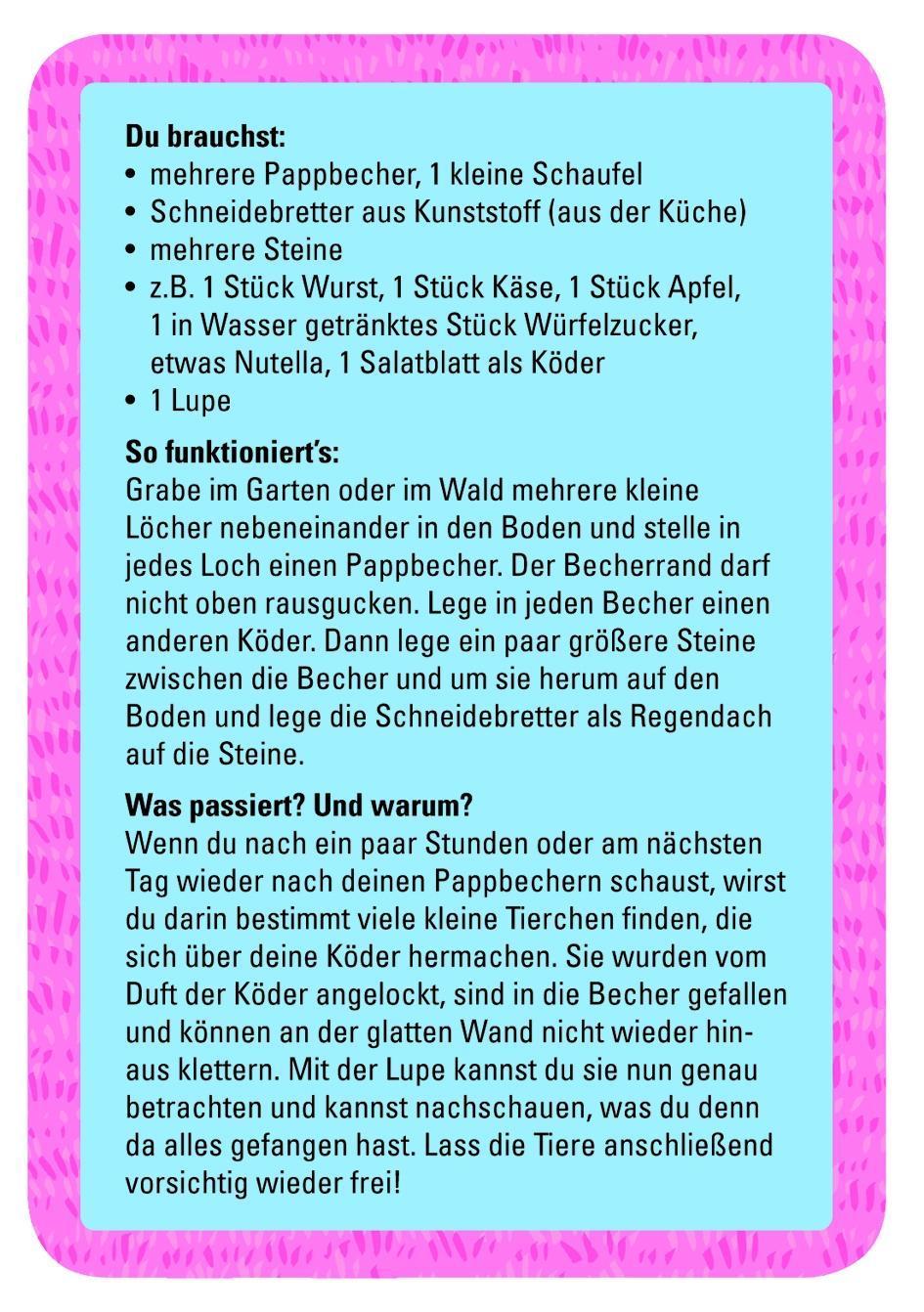 50 verblüffende Experimente zum Selbermachen und Staunen (Experimentierkasten)