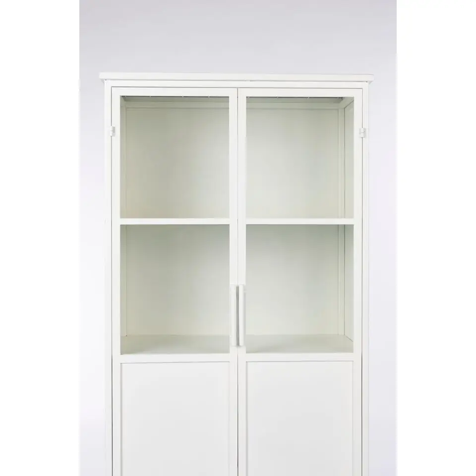 Housecraft Miya Kast/ Opbergkast Hoog Metaal Wit