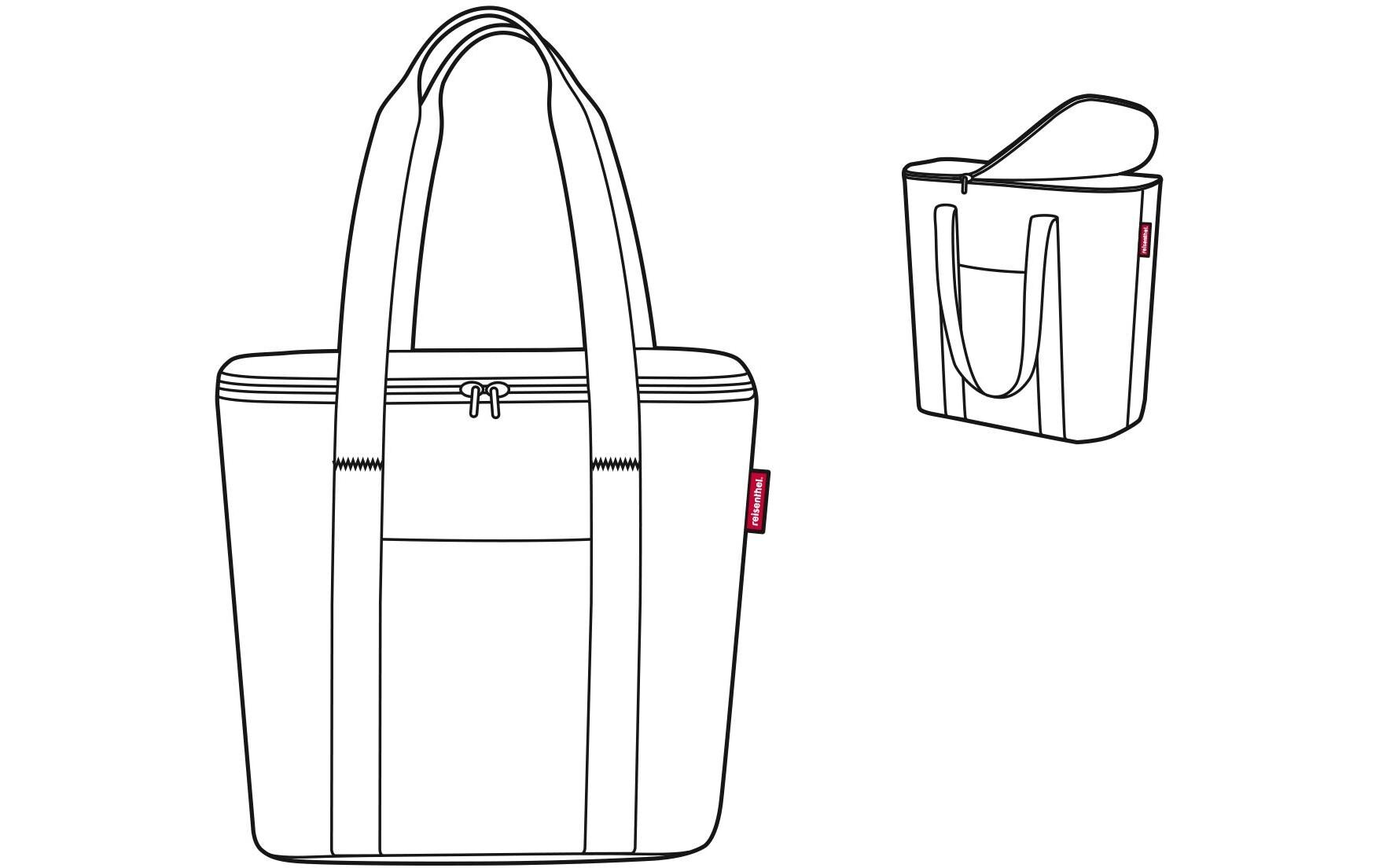 Einkaufskorb Thermoshopper Twist ApricotKühltasche für Einkauf oder Picknick