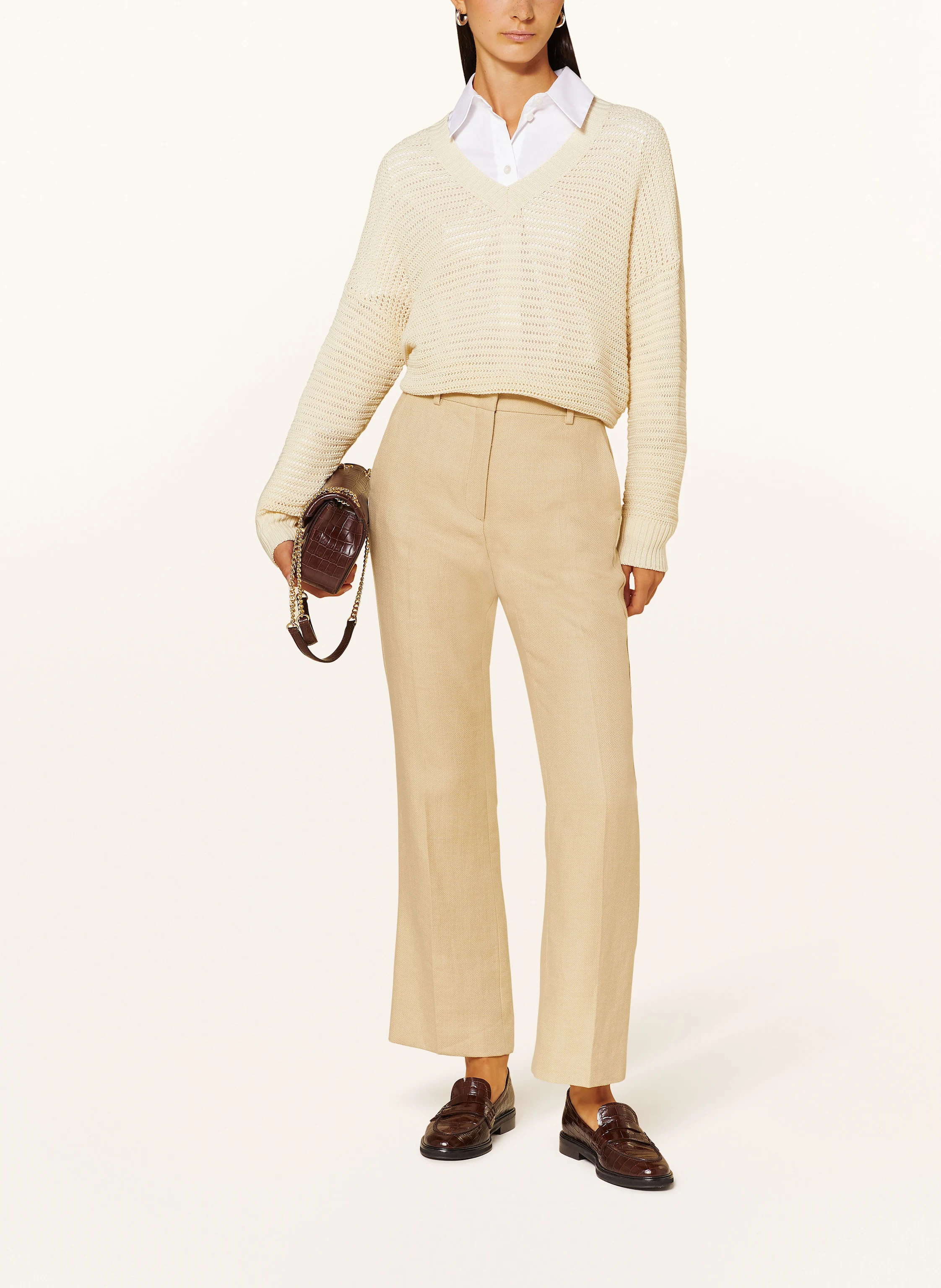 WEEKEND Max Mara Hose AGAPE mit Leinen