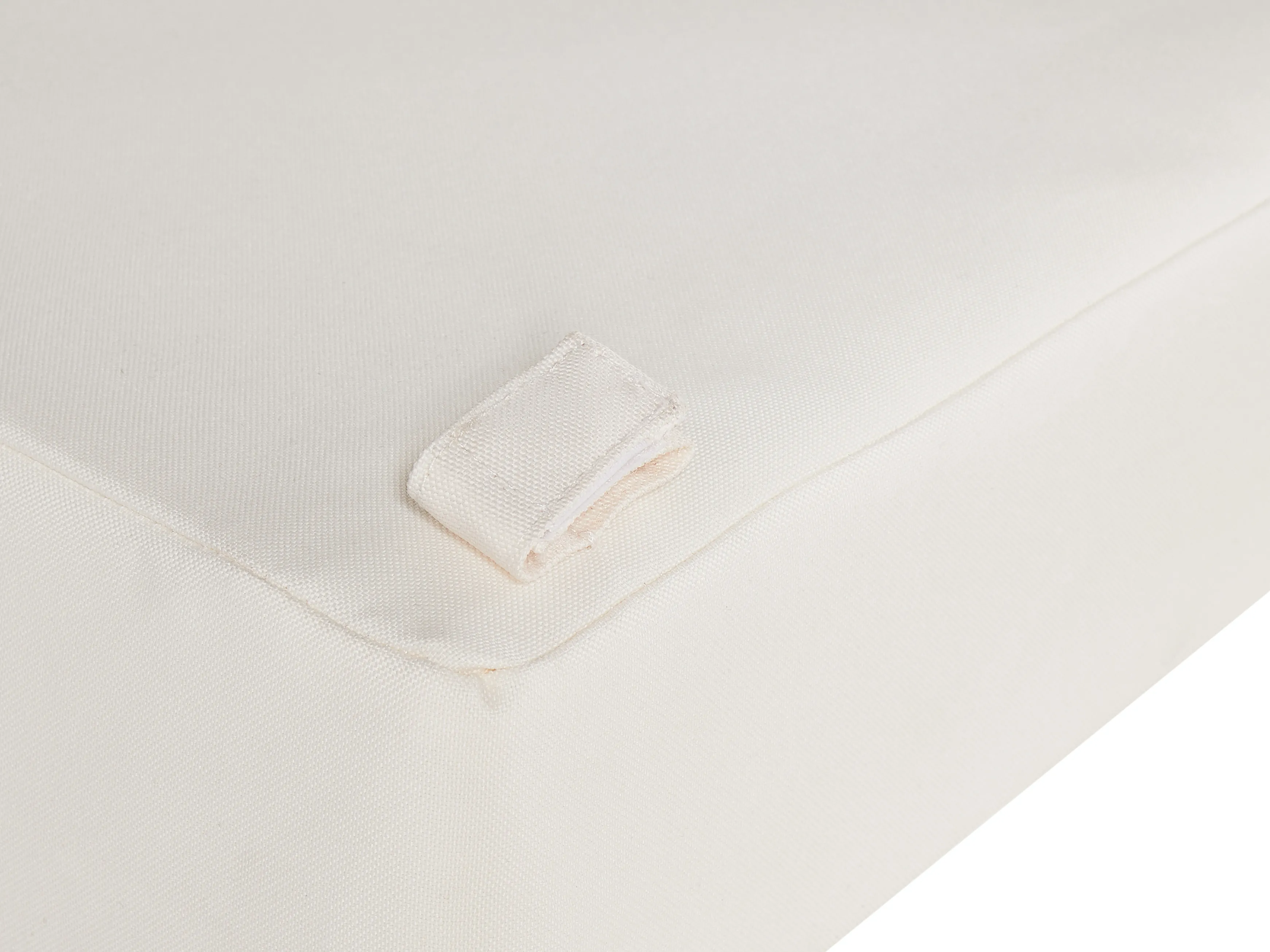 Loungeset met tafel 4-zits GIAVENO Acaciahout Gebroken wit