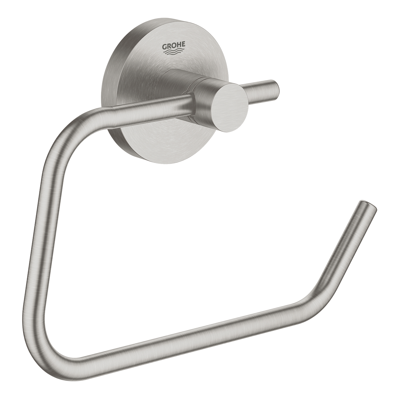 Grohe Essentials toiletrolhouder zonder klep supersteel