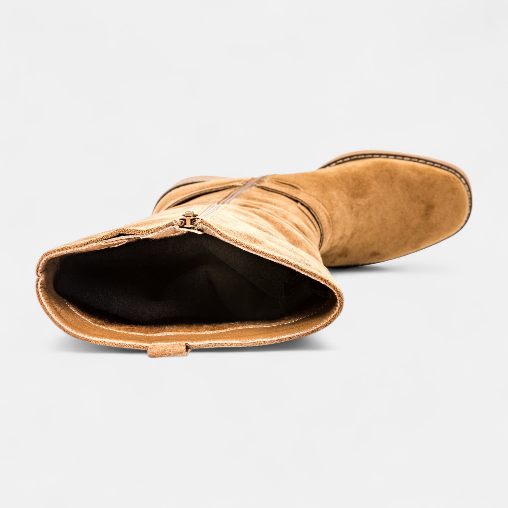 Bottes à talon Femme camel