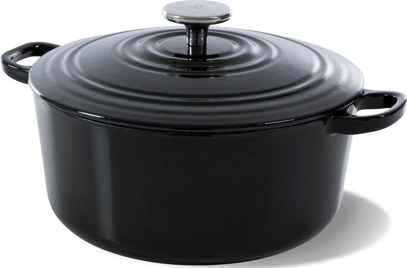 BK Bourgogne Braadpan Ø28 zwart gietijzer inductie