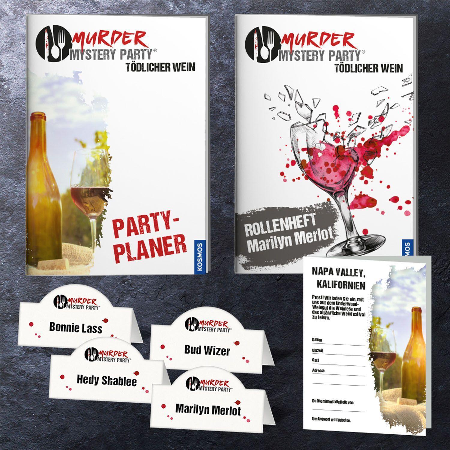 Murder Mystery Party - Tödlicher Wein (Spiel)