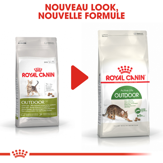 Croquettes chat d'extérieur outdoor de 1 à 7 ans 10kg