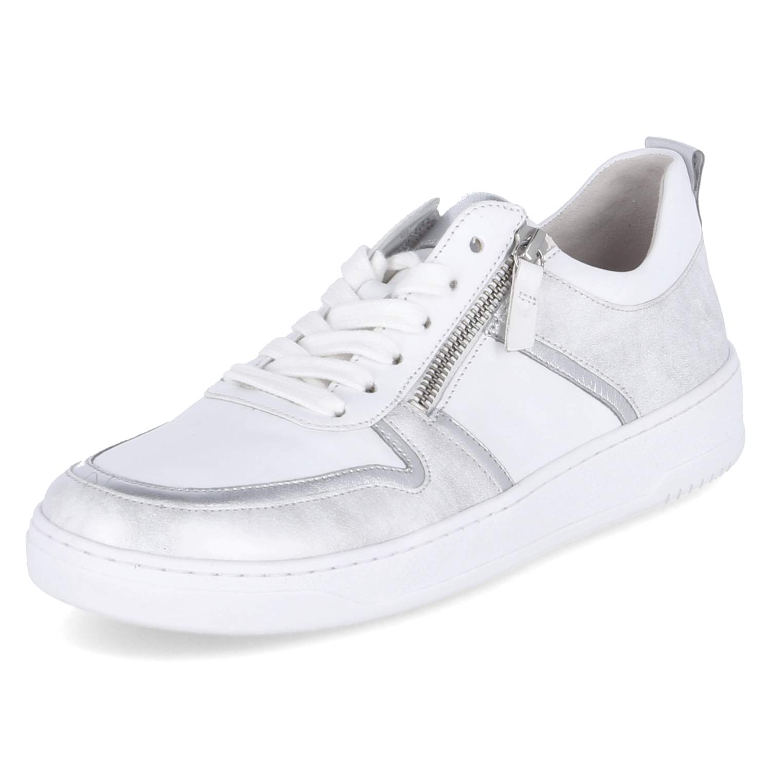 Gabor Low Sneaker - weiss/silber/ice