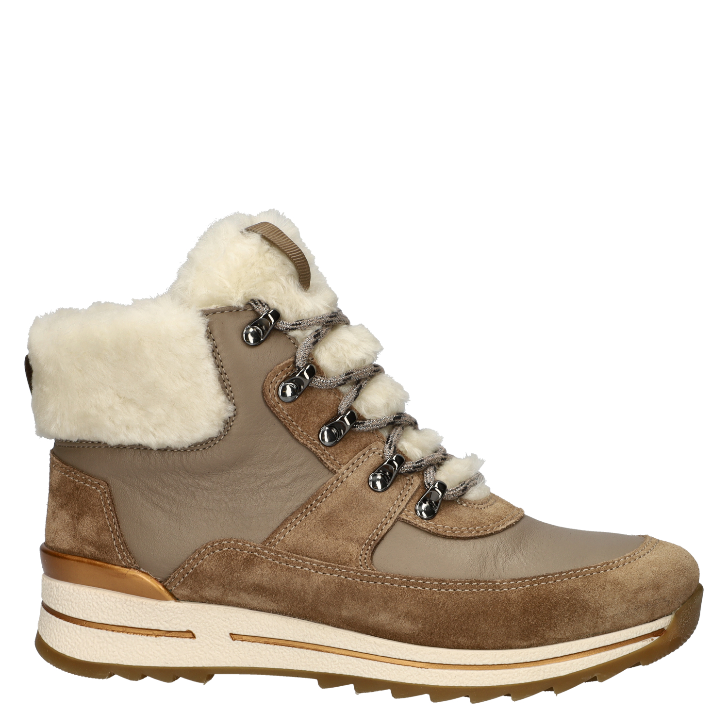 Osaka 2.0 dames sneaker Ara Bruin