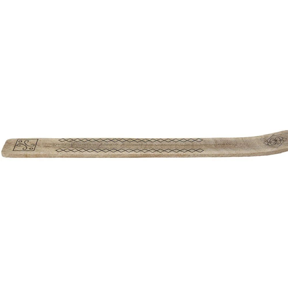 Porte encens design ethnique en bois