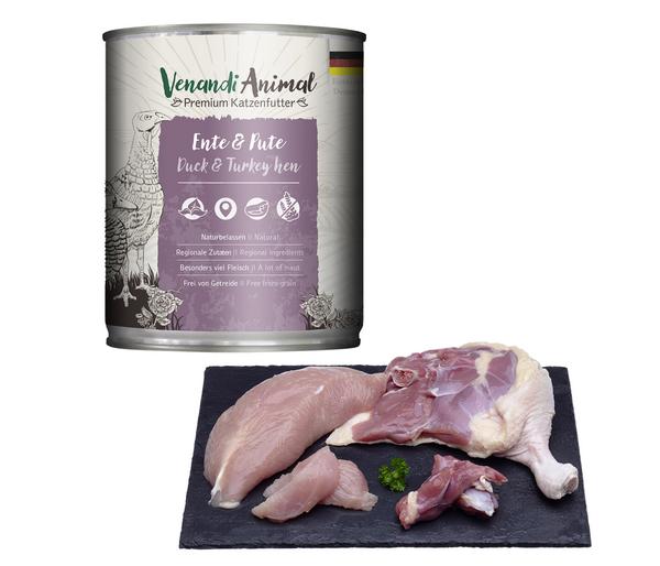 Venandi Animal Nassfutter für Katzen Adult,