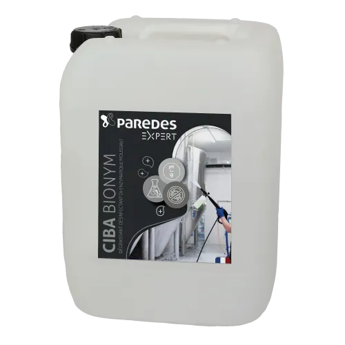 Détergent désinfectant Paredes Expert Ciba Bionym bidon de 21Kg