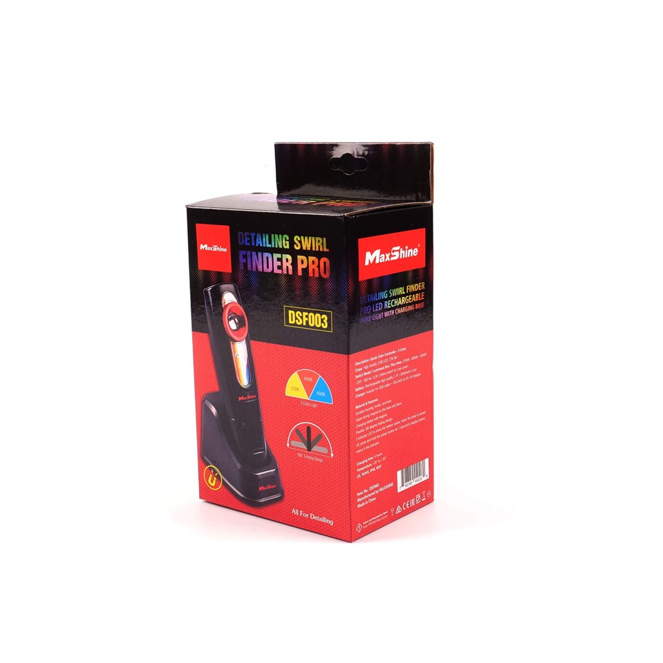 Maxshine LED Swirl Finder Pro – Rechargeable