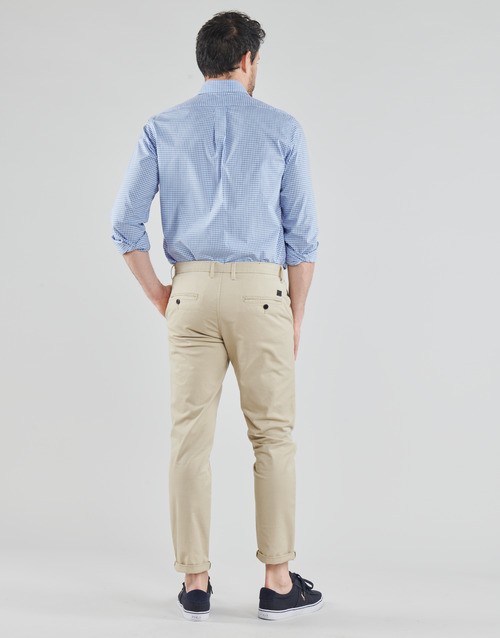 Polo Ralph Lauren - CHEMISE AJUSTEE EN POPLINE DE COTON COL BOUTONNELOGO PONY PLAY Azul / Blanco