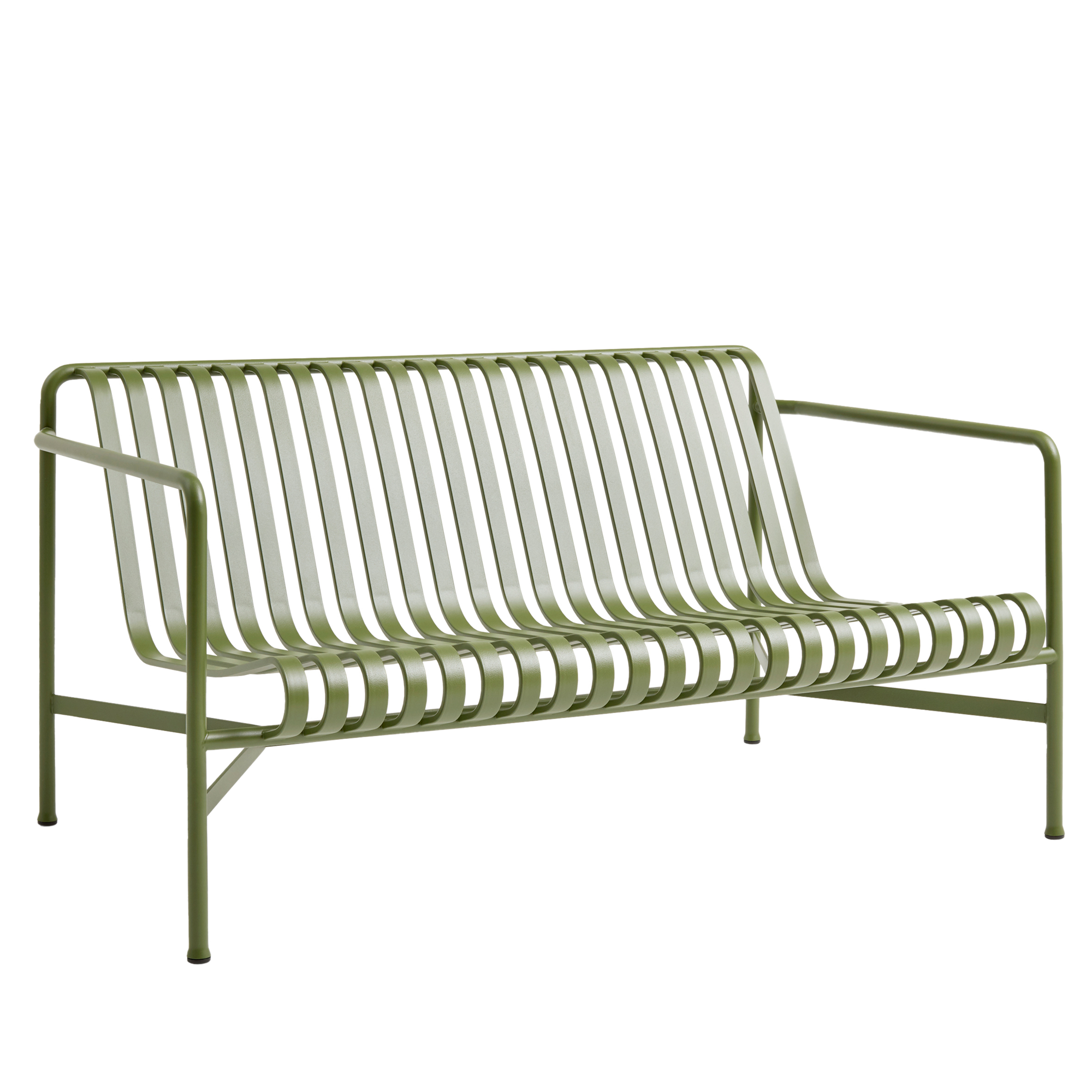 Tuinbank Palissade Lounge olive