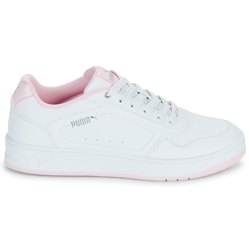 Puma - COURT CLASSIC - Blanc / Rose