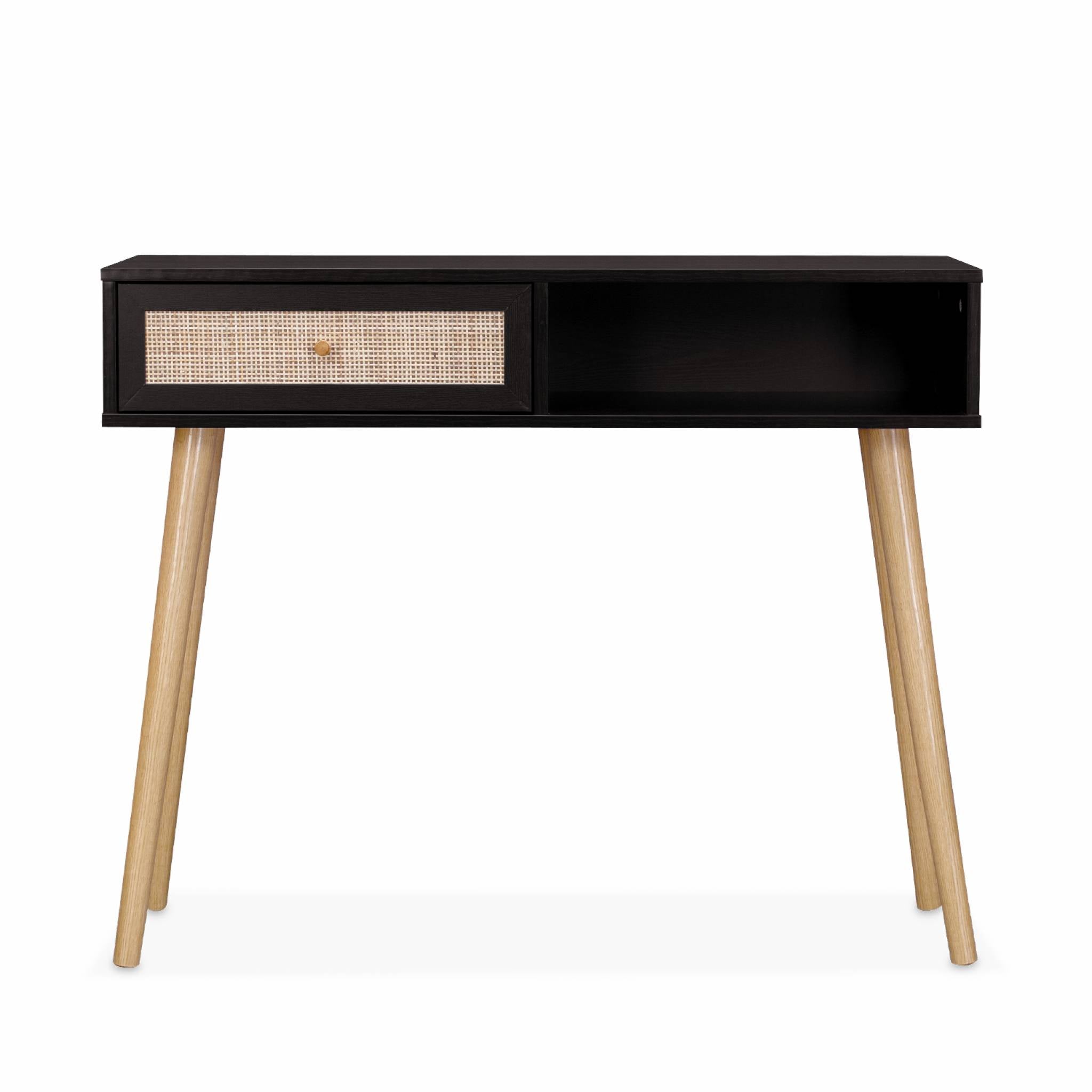 sweeek - Sidetable met rotan