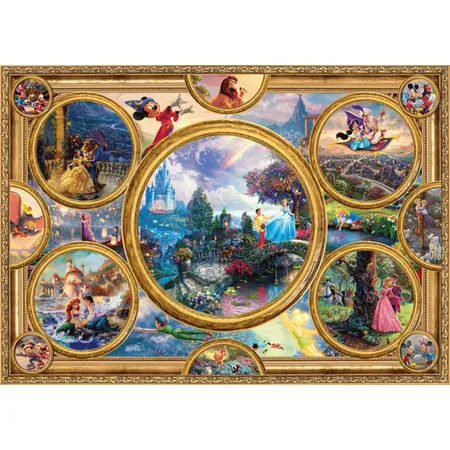 Schmidt Spiele Puzzle -Puzzle Disney Dreams Collection, 2000 Teile