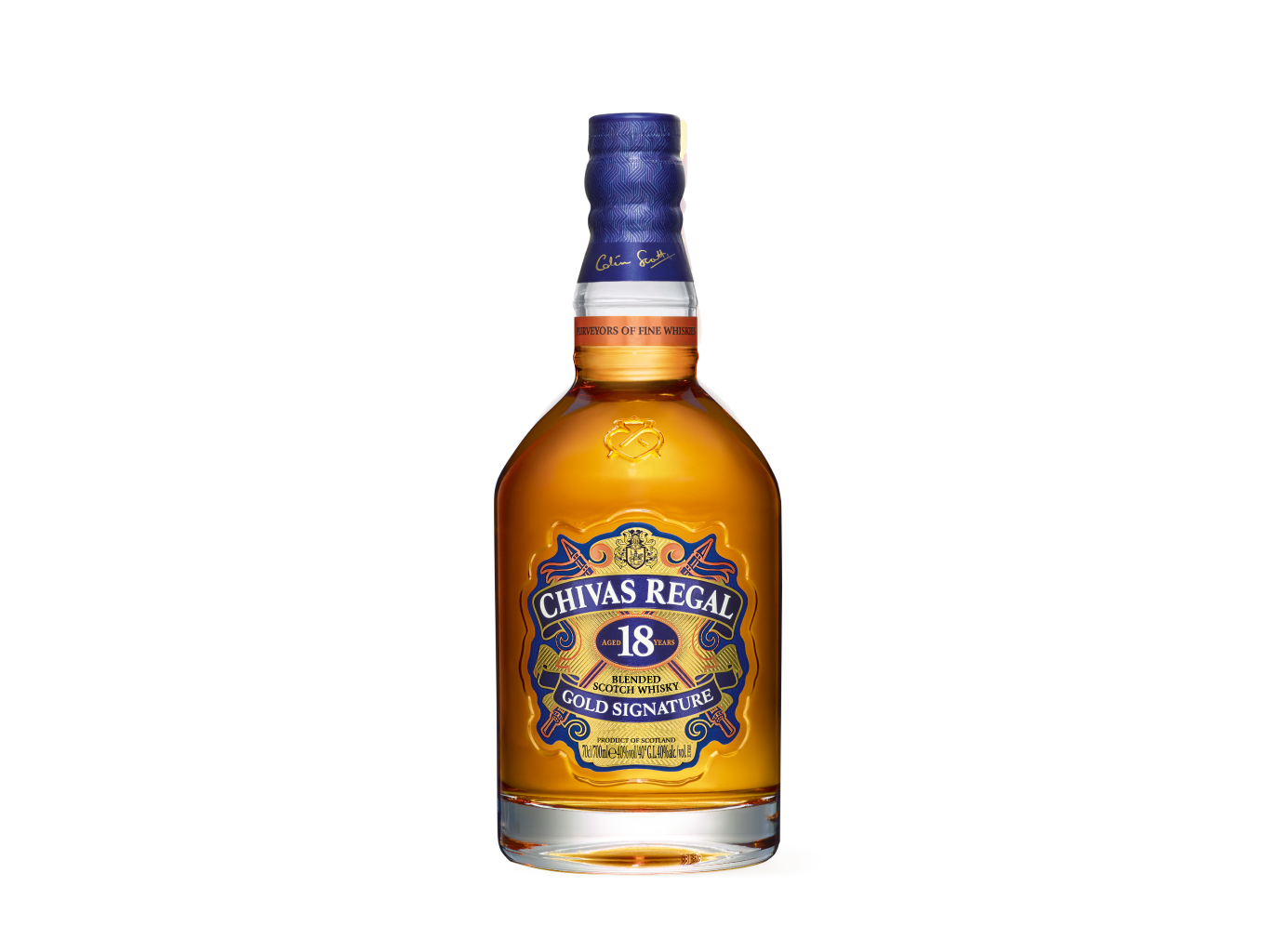 WHISKY VELHO CHIVAS REGAL 18 ANOS 0.70L