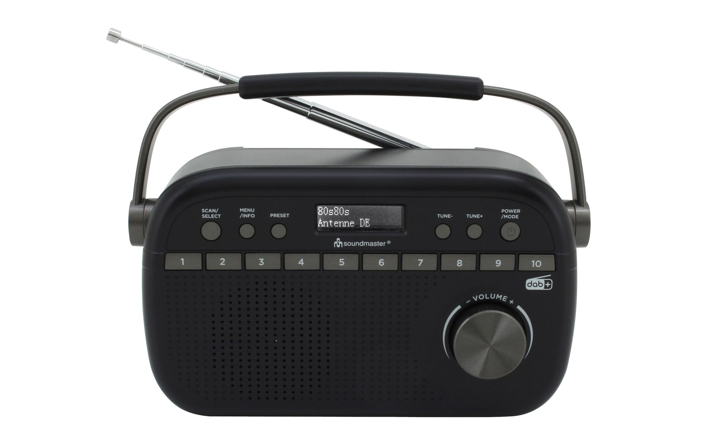 Soundmaster Digitalradio (DAB+) »DAB280SW Schwarz« ( Digitalradio (DAB+) | FM-Tuner )