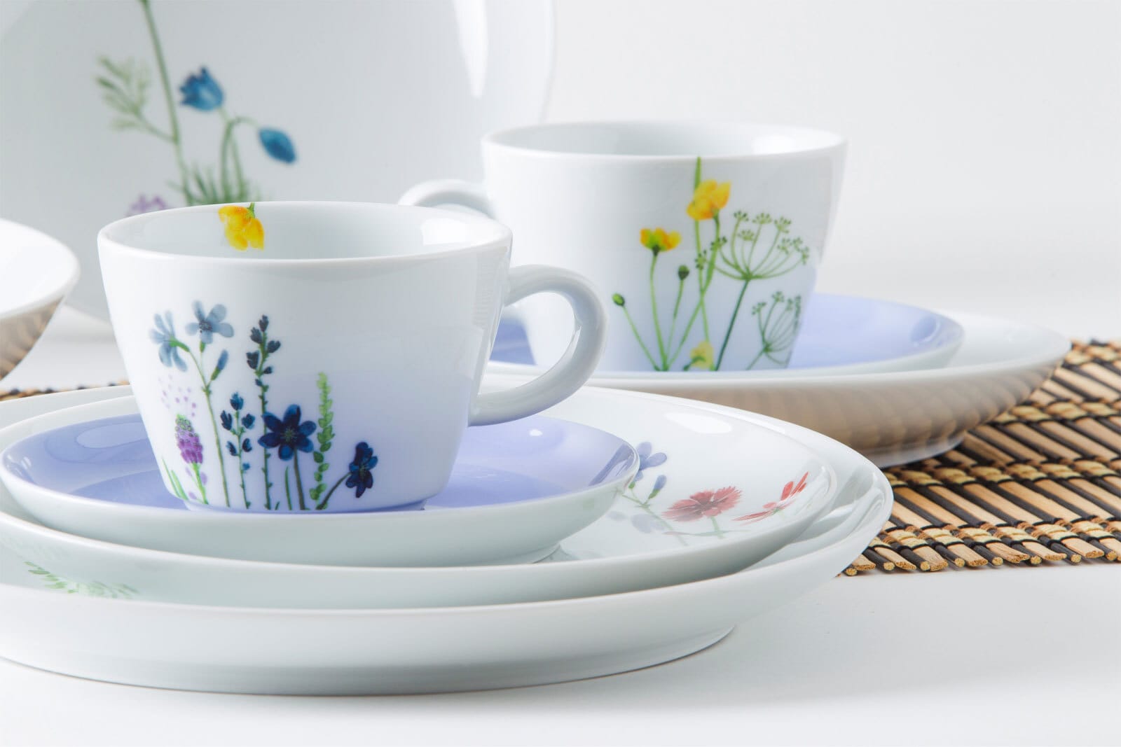 KAHLA Frühstücksteller FIVE SENSE 6er Set weiß