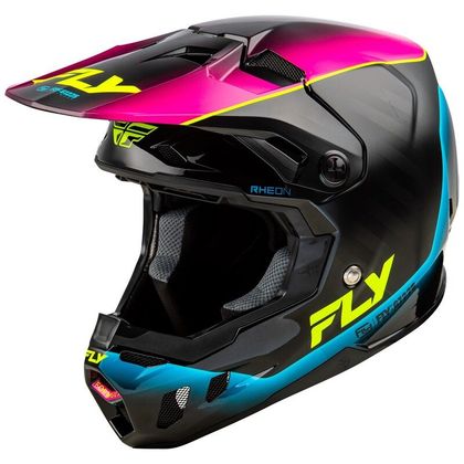 Casque cross Fly FORMULA CC - UNDERGLOW 2025 - Noir