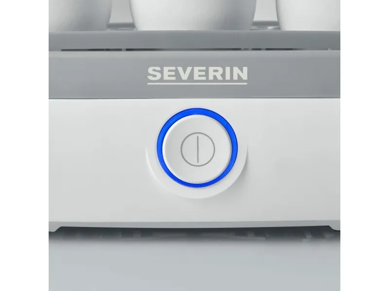 SEVERIN EK 3164 - Æggekoger - 420 W - hvid/grå