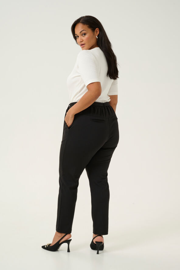 Kaffe Curve KCjenna Belt Pant Black deep
