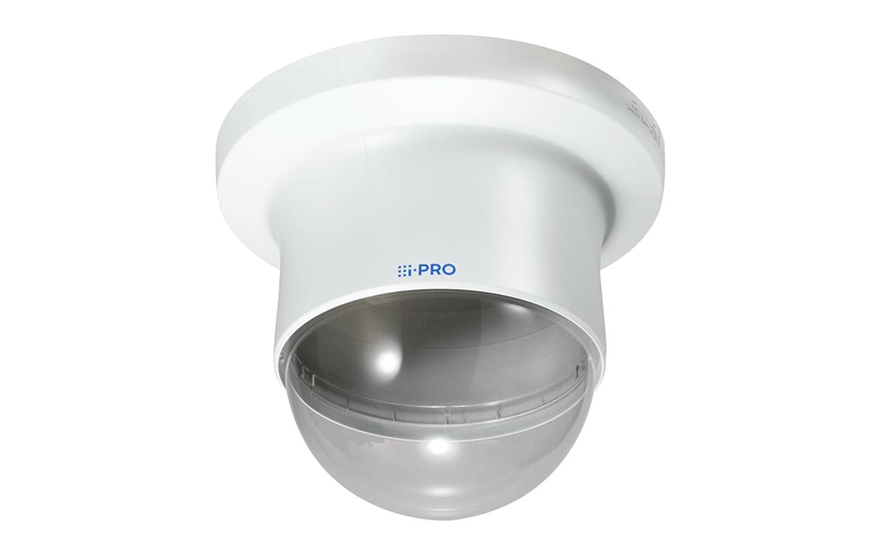 Deckenhalterung WV-QCD100C-W Weiss 1 Stück<br>Deckenhalterung, Weiss, Klarglas