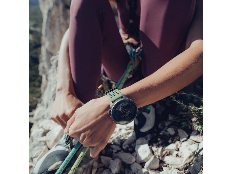 SUUNTO Sportuhr Vertical Titanium Solar Forest Abenteuer-Uhr für Outdoor-Expeditionen mit Solarladung