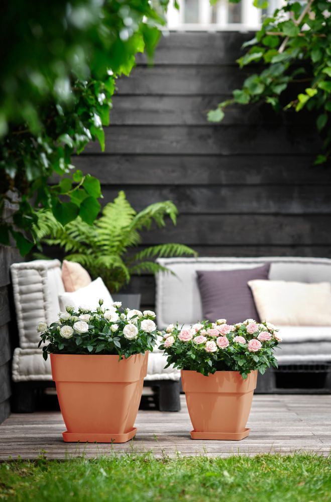 Elho bloempot Vibia Campana terracotta 36,4 x 36,4 x 35,6 cm