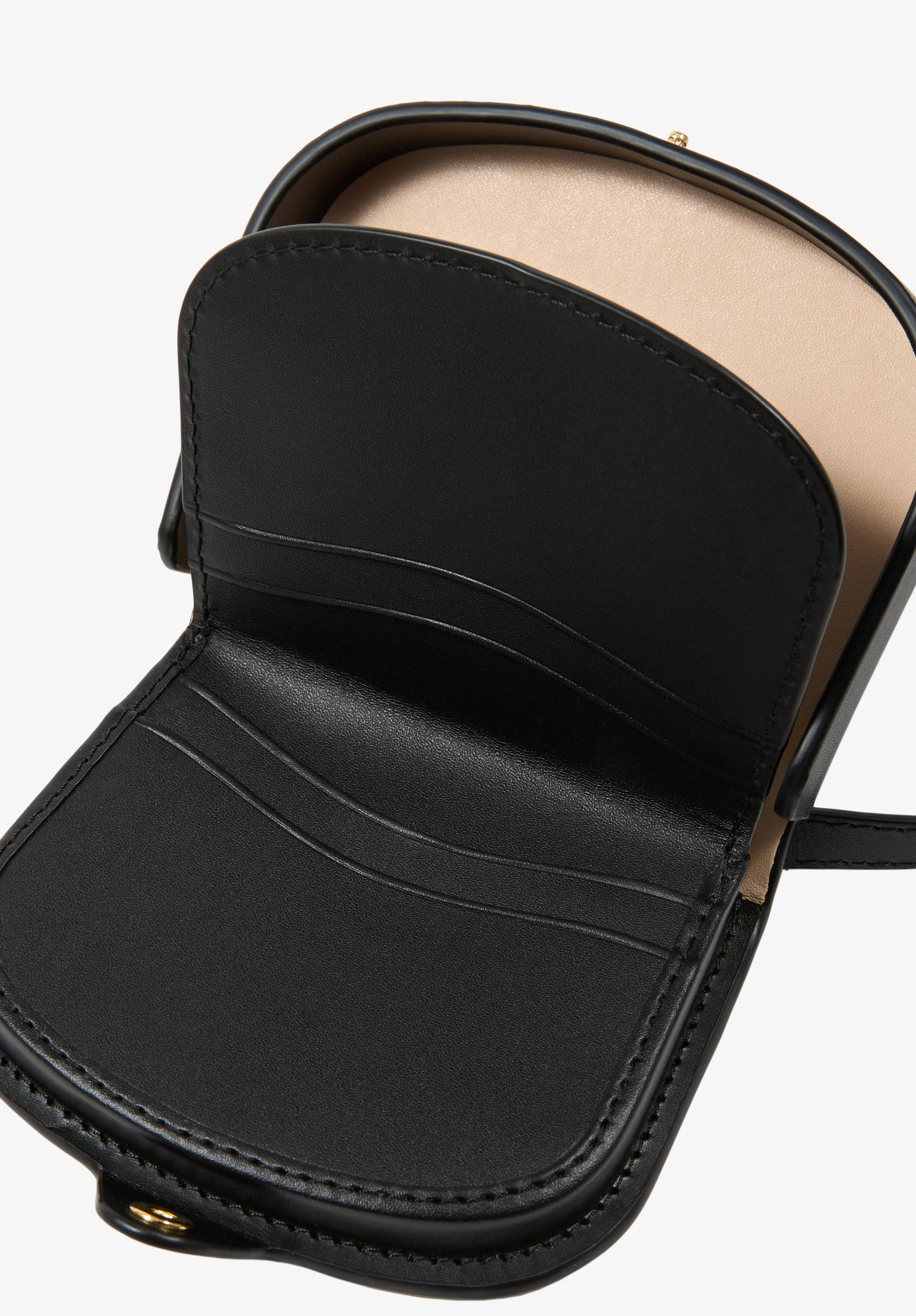 Porte-monnaie Jo Strap - Noir