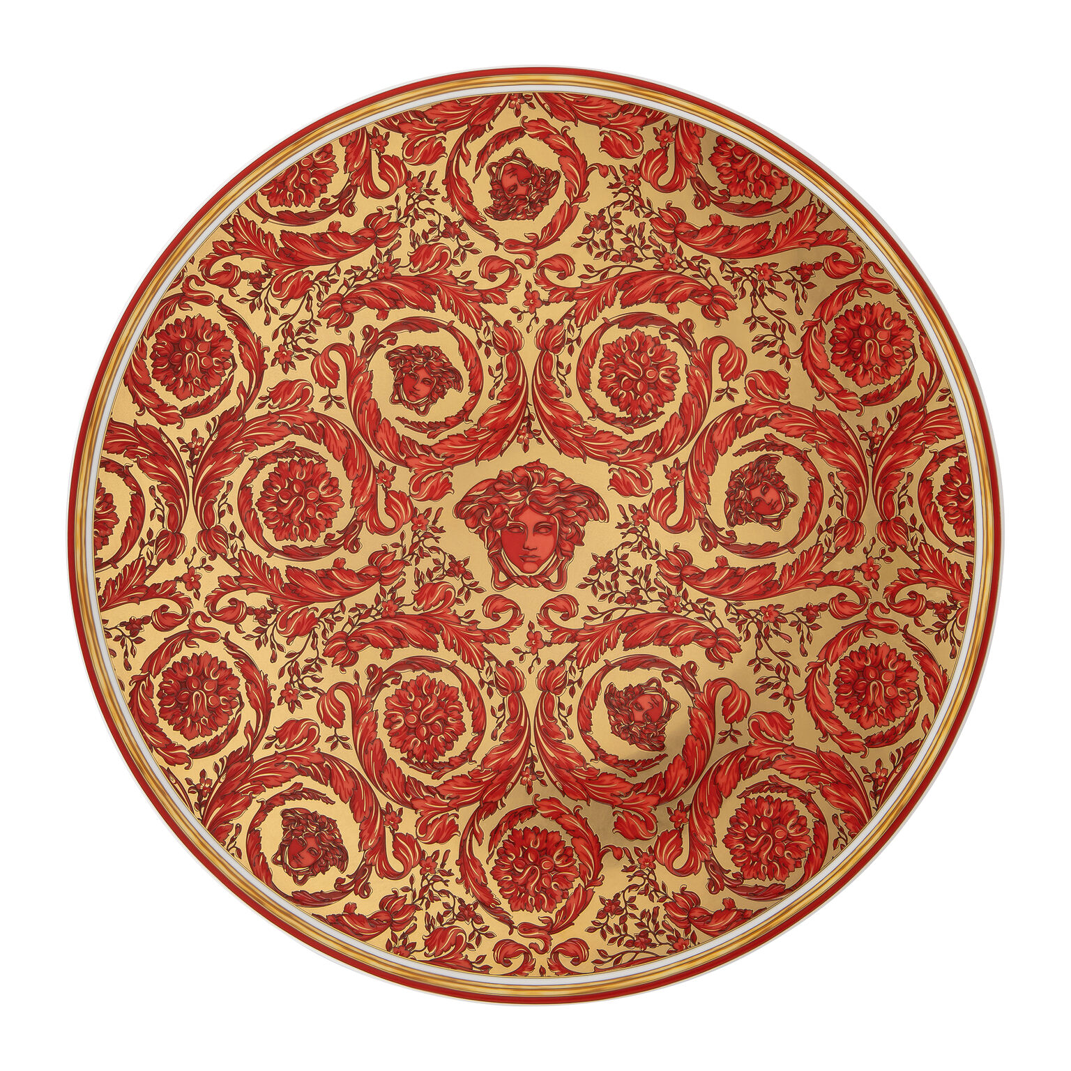 Medusa Garland Medusa Garland Red Weihnachtsteller