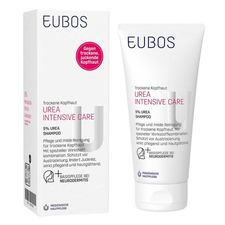 Eubos Trockene Haut Urea Shampoo 5%, 200 ml