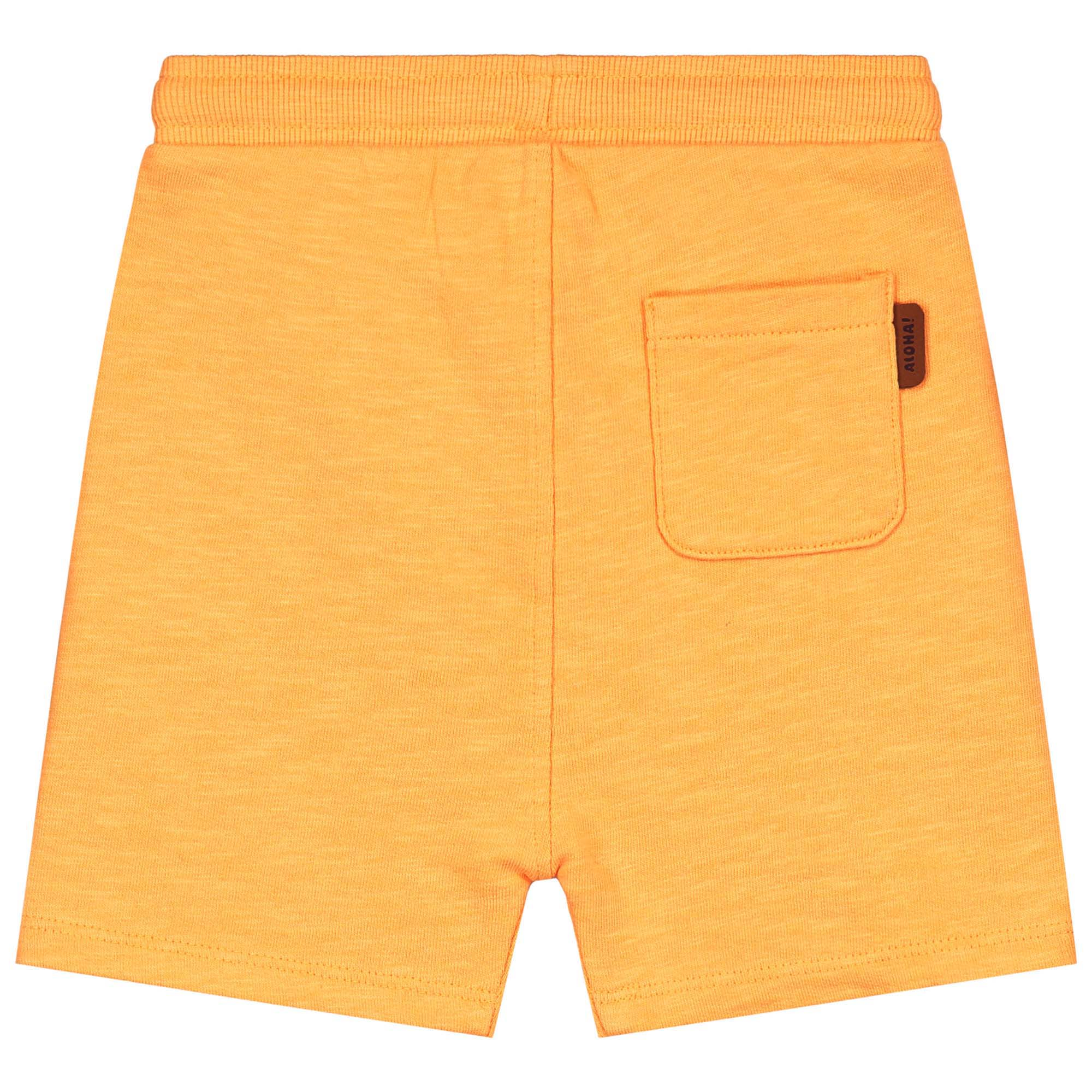 Prénatal peuter short  effen geel
