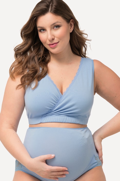 Bellieva-Still-Bustier, Spitze, Biobaumwolle