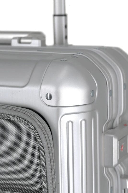 Travelite Next Trolley Frontpocket Aluminium Silver