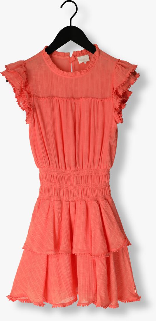 AI&KO oranje ai&ko mini jurk berber crinkle c