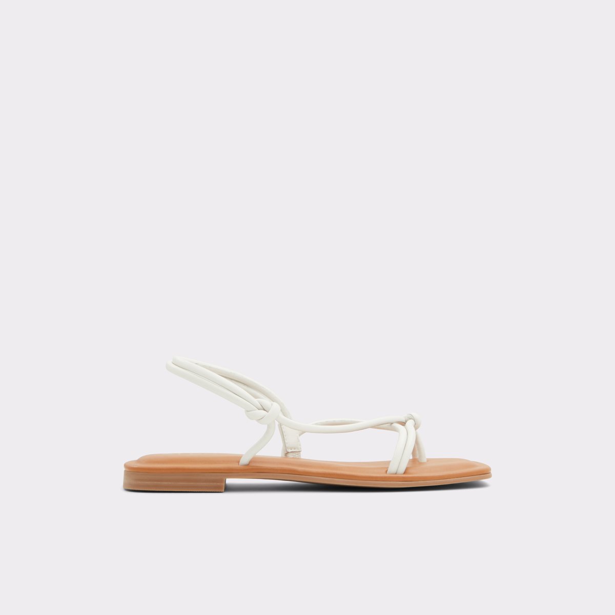 Beraeldar White Women Flat Sandals