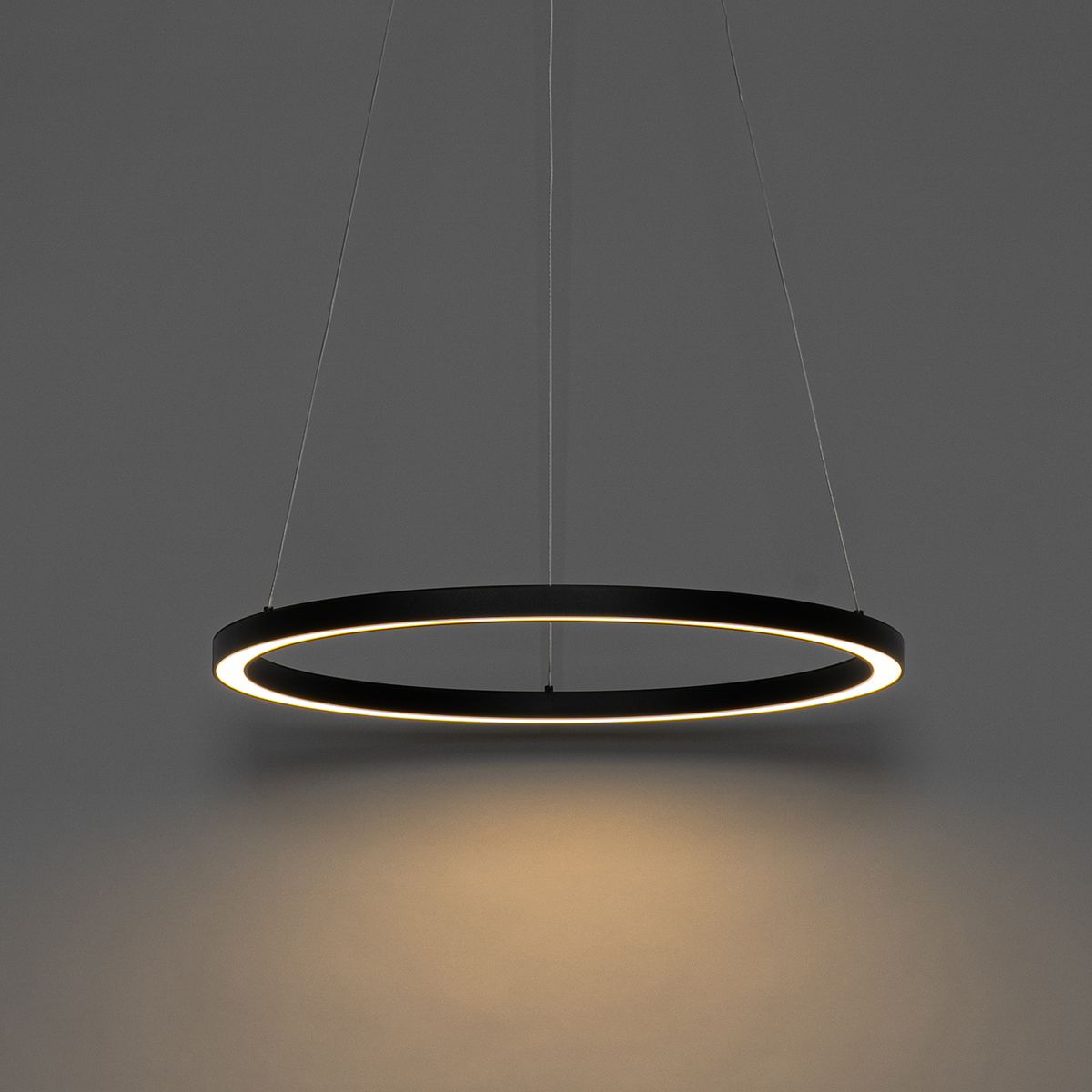 Hanglamp zwart 60 cm incl. LED 3-staps dimbaar - Girello